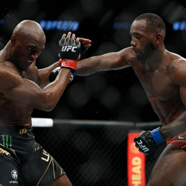 Kamaru Usman (desno) vs. Leon Edwards (lijevo)