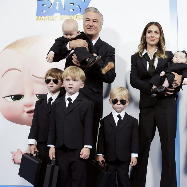 Alec Baldwin, Hilaria Baldwin i njihova djeca