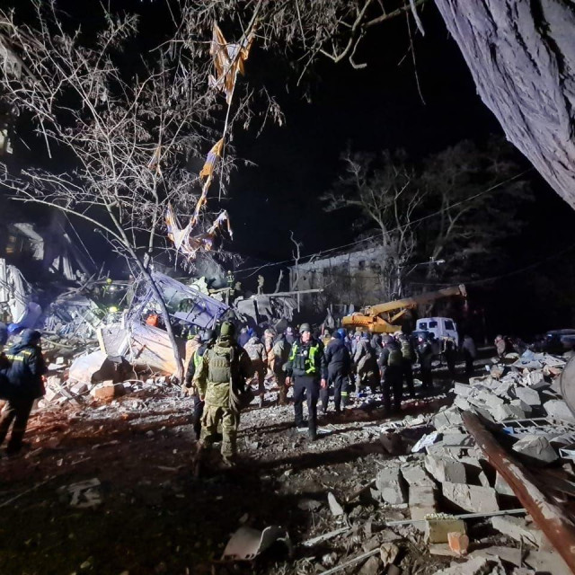 Ruševina u Kramatorsku