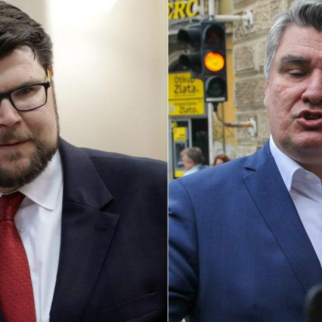 Peđa Grbin i Zoran Milanović