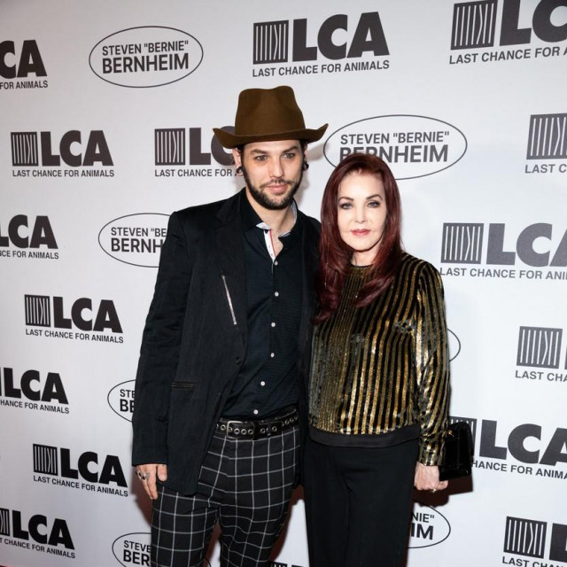 Navarone Garcia i Priscilla Presley