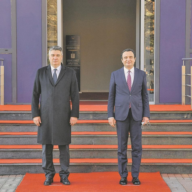 Zoran Milanović i Albin Kurti