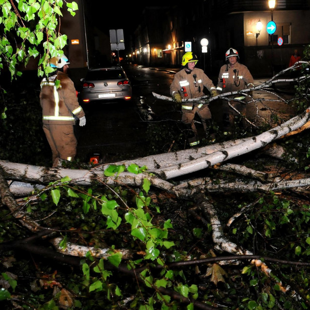 Nevrijeme u Karlovcu (arhivska fotografija)