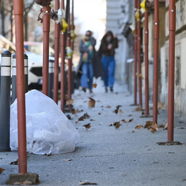 Snažan vjetar u Zagrebu