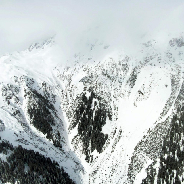 Planina u okolici St Anton am Arlberga