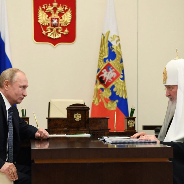 Vladimir Putin i patrijarh Kiril