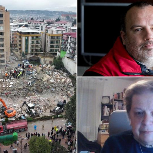 Seizmolozi Tomislav Fiket i Ines Ivančić