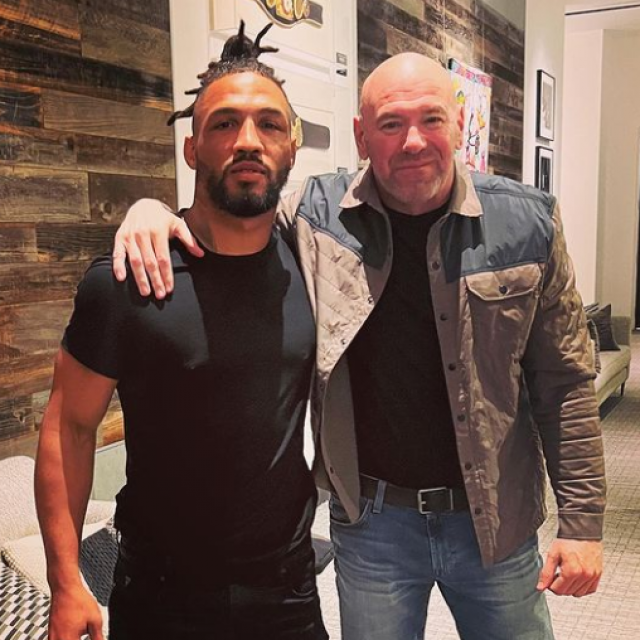 Kevin Lee i Dana White