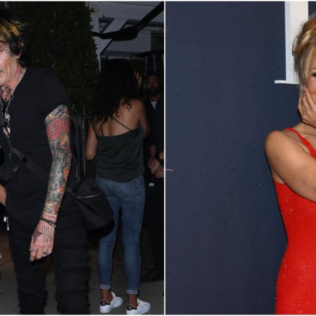 Tommy Lee i Brittany Furlan, Pamela Anderson