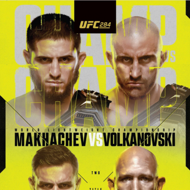 UFC 284 - poster