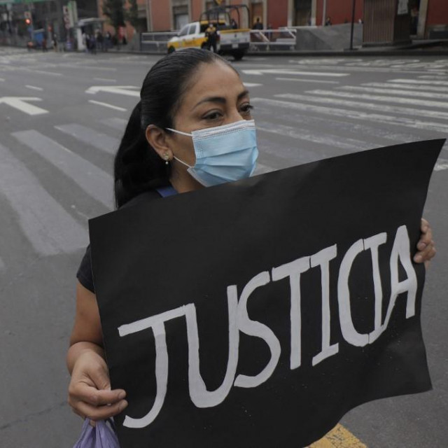 Prosvjed u Meksiku, ilustracija