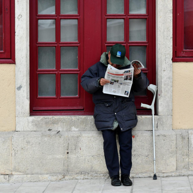 Umirovljenik, ilustracija