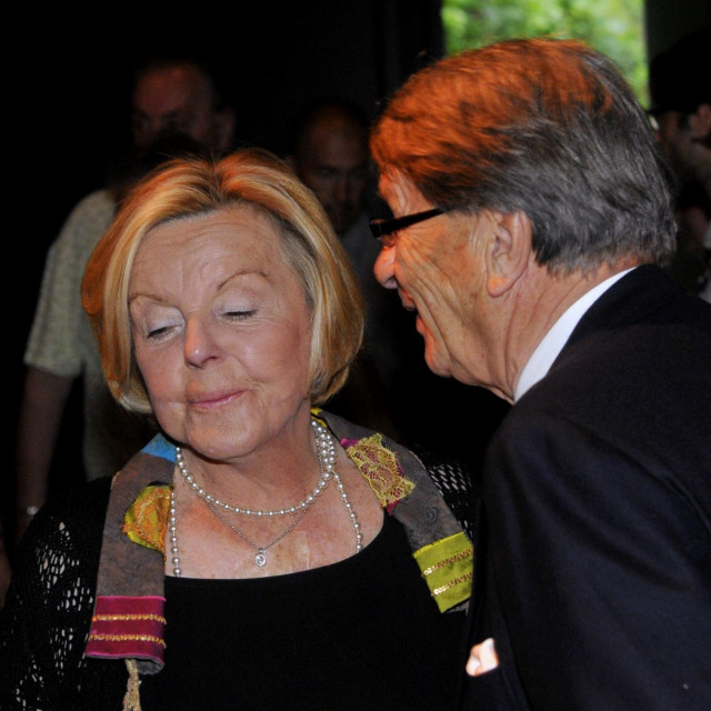 Miroslav Ćiro Blažević sa suprugom Zdenkom