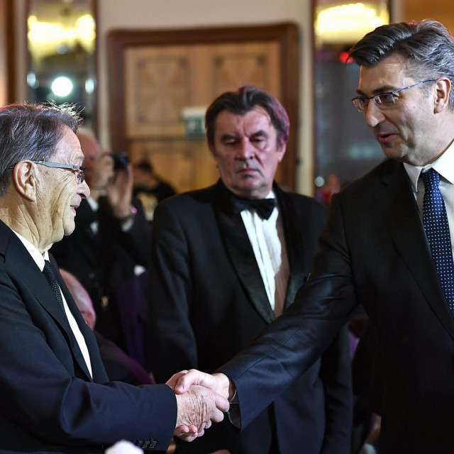 Miroslav Ćiro Blažević i Andrej Plenković