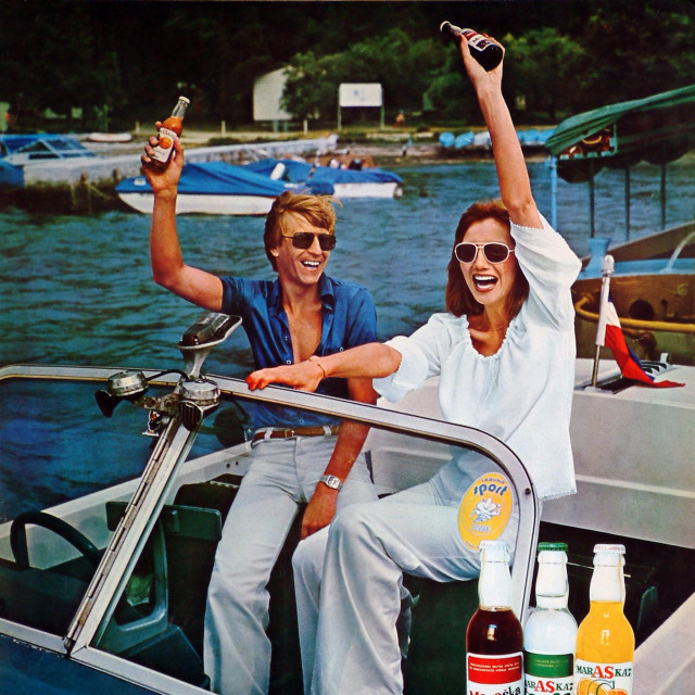 Jasna u reklami za Marasku