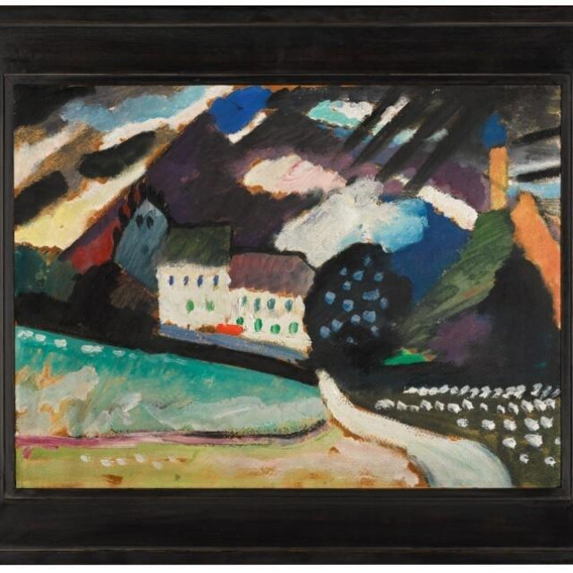 Slika Murnau mit Kirche II