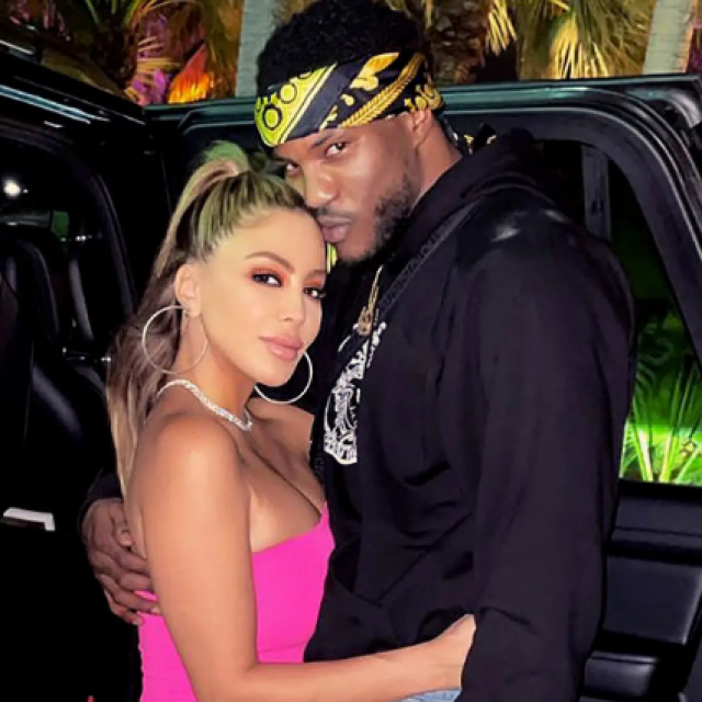 Malik Beasley i Larsa Pippen