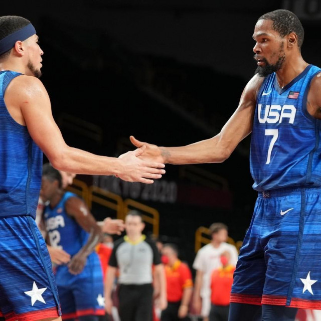Booker i Durant su igrali zajedno u reprezentaciji SAD-a, sada su i klupski suigrači