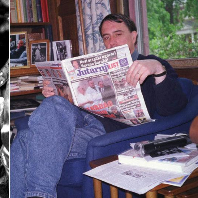 Franjo Tuđman i Peter Galbraith