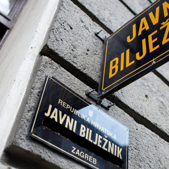 Ilustracija, ured javnog bilježnika