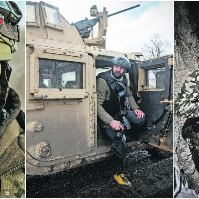 Zoran Marinović na ratištu s borcima Azova