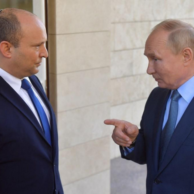 Vladimir Putin i Naftali Bennett