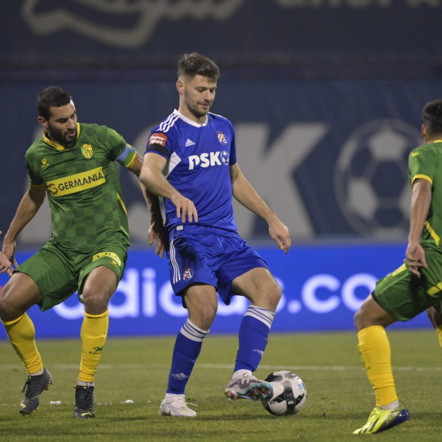 Detalj s utakmice Dinama i Istre