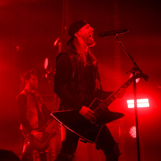 Pjevač i gitarist grupe Bullet for My Valentine Matthew Tuck