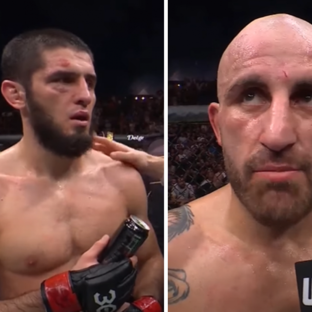 Islam Makhachev i Alexander Volkanovski