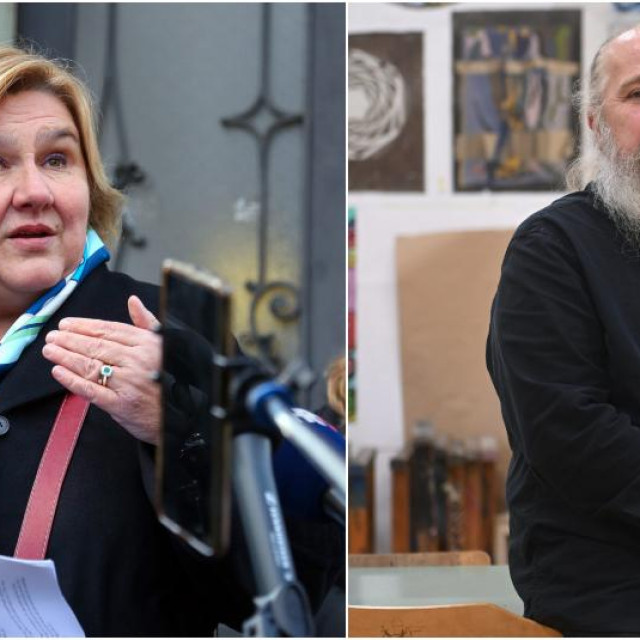 Željka Markić i Filip Pintarić