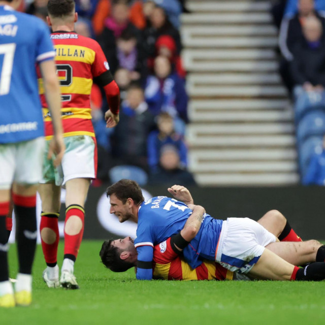 Brian Graham nije puštao Barišića iz zagrljaja