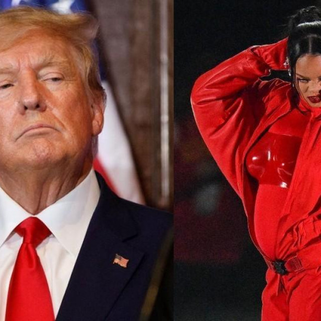 Donald Trump i Rihanna