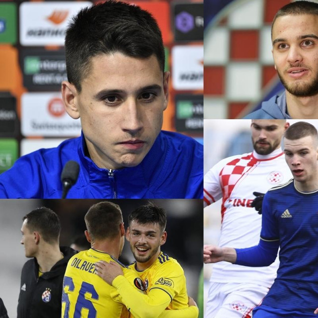 U smjeru kazaljke na satu: Menalo, Gurlica, Rukavina, Bulat