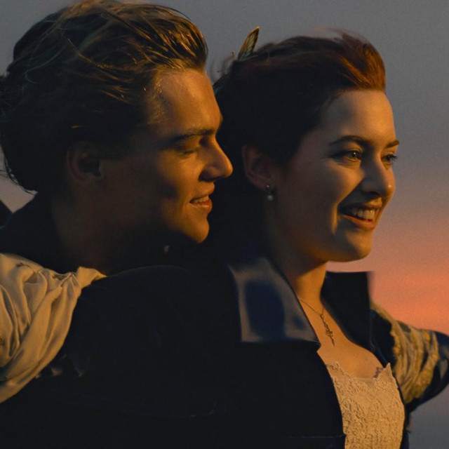Leonardo DiCaprio i Kate Winslet u filmu Titanic