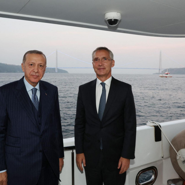 Recep Tayyip Erdogan i Jens Stoltenberg/Arhivska fotografija