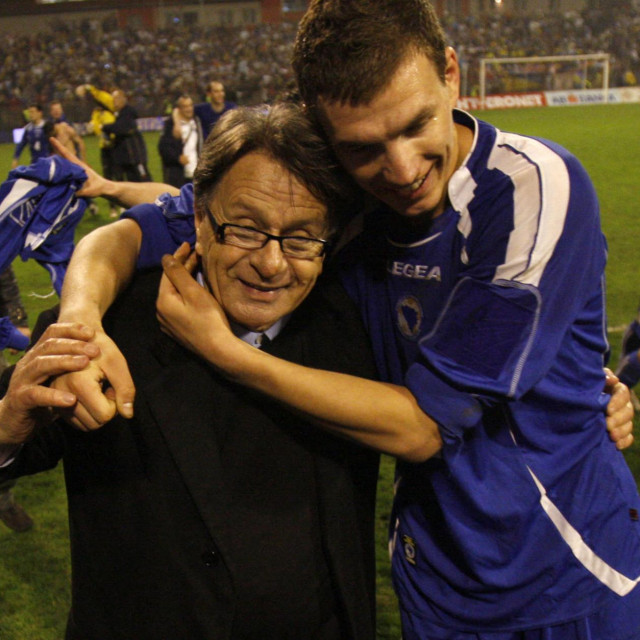Ćiro Blažević i Edin Džeko
