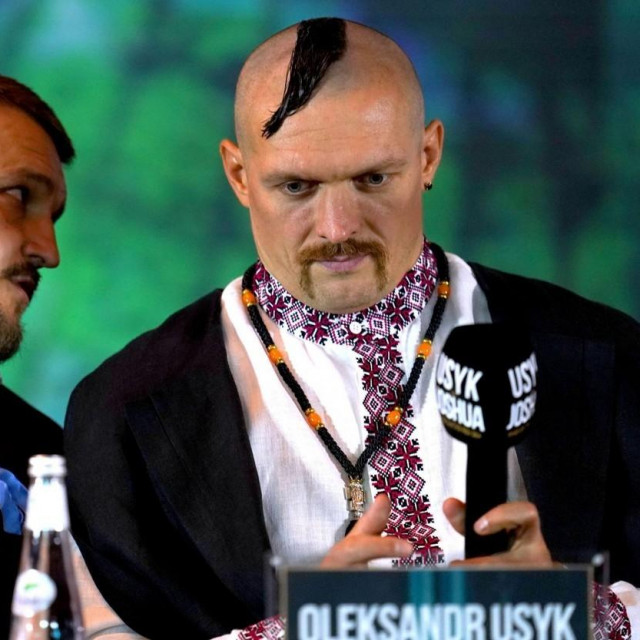 Alex Krassyuk (lijevo) i Oleksandr Usyk (desno)