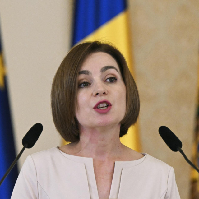 Predsjednica Moldavije Maia Sandu