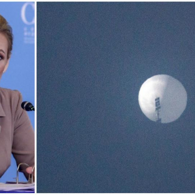 Marija Zaharova, kineski balon