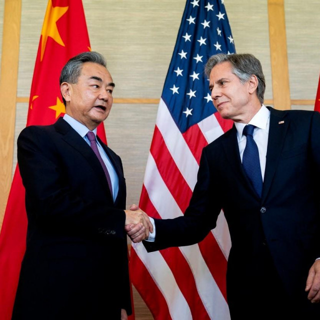 Antony Blinken i Wang Yi