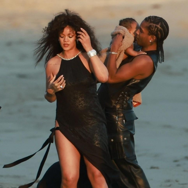 Rihanna, ASAP Rocky i sin