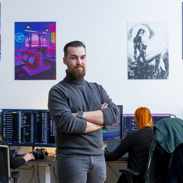 Luka Blažević, vlasnik tvrtke Enton programiranje