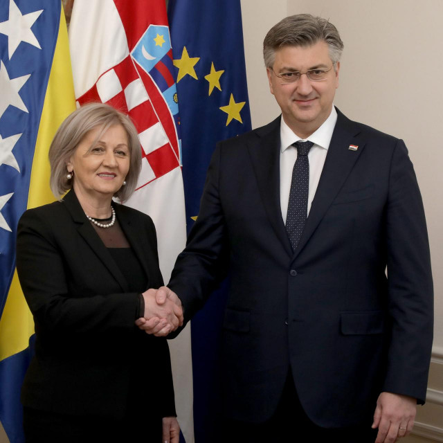 Borjana Krišto, Andrej Plenković