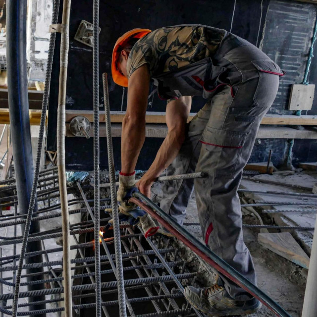 Ilustracija, gradilište u Ukrajini