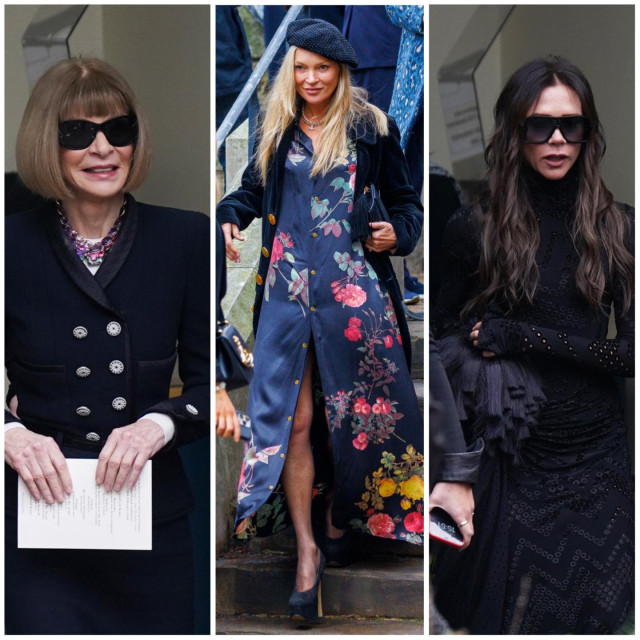 Anna Wintour, Kate Moss i Victoria Beckham