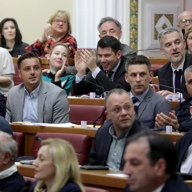 Današnja sjednica Sabora