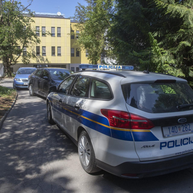 Policija u Novom Marofu (ilustracija)