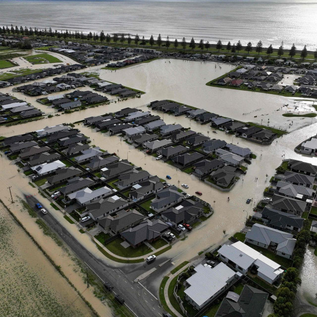 Ciklon Gabrielle izazvao je veliku poplavu