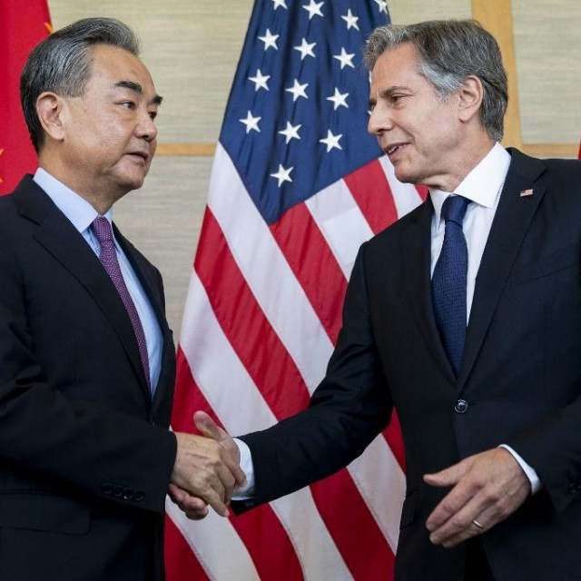 Antony Blinken i Wang Yi