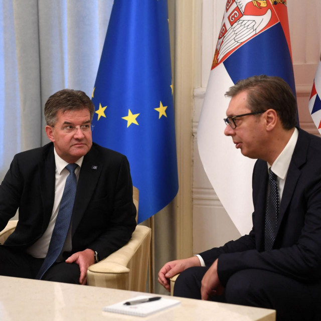 Miroslav Lajčak i Aleksandar Vučić